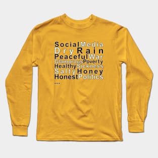 Oppositional Long Sleeve T-Shirt